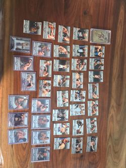 Lot of 39 UFC Topps Finest 2013 Cards