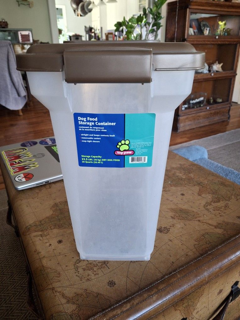 17x18x11 Dog Food Container