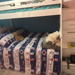 White Bunk bed