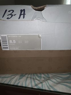 Nike Air Force 1 ‘07 Beige n Carolina blue size 8.5