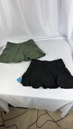 Mondetta Olive tennis skort and black MPG tennis skort size small both for $40