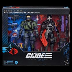 G.I. Joe Classified Series #141, Steel Corps Commander Vs. Twilight Guard