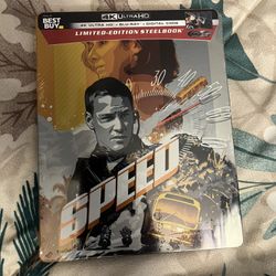Speed (Limited Edition Steelbook) [4k Ultra HD + Blu Ray + Digital HD]