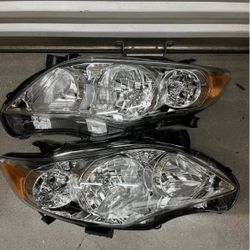 10-13 Toyota Corolla Headlights 