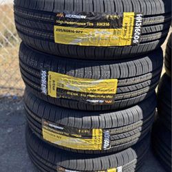 Vendo set de llantas nuevas 205/60R16 marca headway con 50,000 mil millas de garantía