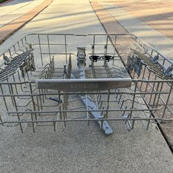 ► Samsung Dishwasher DW80F800UWS Upper and Lower Rack Make Me An Offer!!