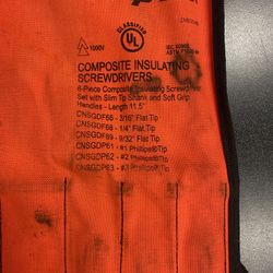 Snap on Non Conductive Screwdriver Set 