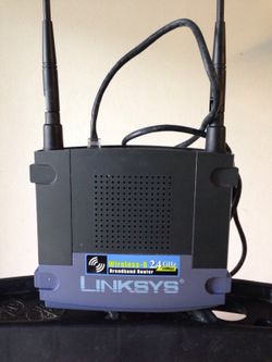 Linksys wireless -g 2.4 broadband router