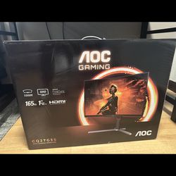 27” Curved AOC Gaming Monitor 