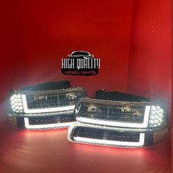 Chevy Silverado 1999  2002 headlights