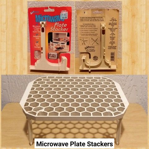 LOT OF 2 MICROWAVE PLATE STACK for Sale in Ontario, CA - OfferUp
