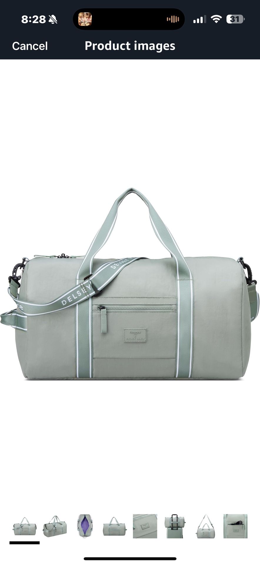 florence by mills Sweet Escape Carry-On Duffle Bag From Millie, With Love: Created by florence by mills’ founder, Millie Bobby Brown, in partnership