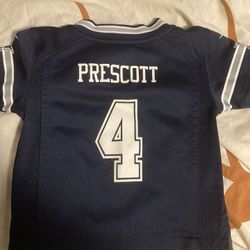 Little Kids Dallas Cowboys Football Jersey Size 4T