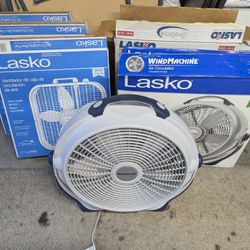 Lasko Box Fans New , Lasko Wind Machine & Cyclone Fans. 