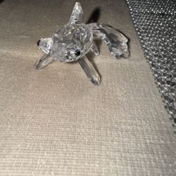 Beautiful Swarovski Crystal Telescope  Fish Statue - Retired