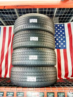 💰 Best deals are ca$h in person 4 USED TIRES 255/45RF20 BRIDGESTONE ECOPIA HL422 RFT RUN FLAT 255/45R20 RUNFLATS TIRES SUV 255 45 20