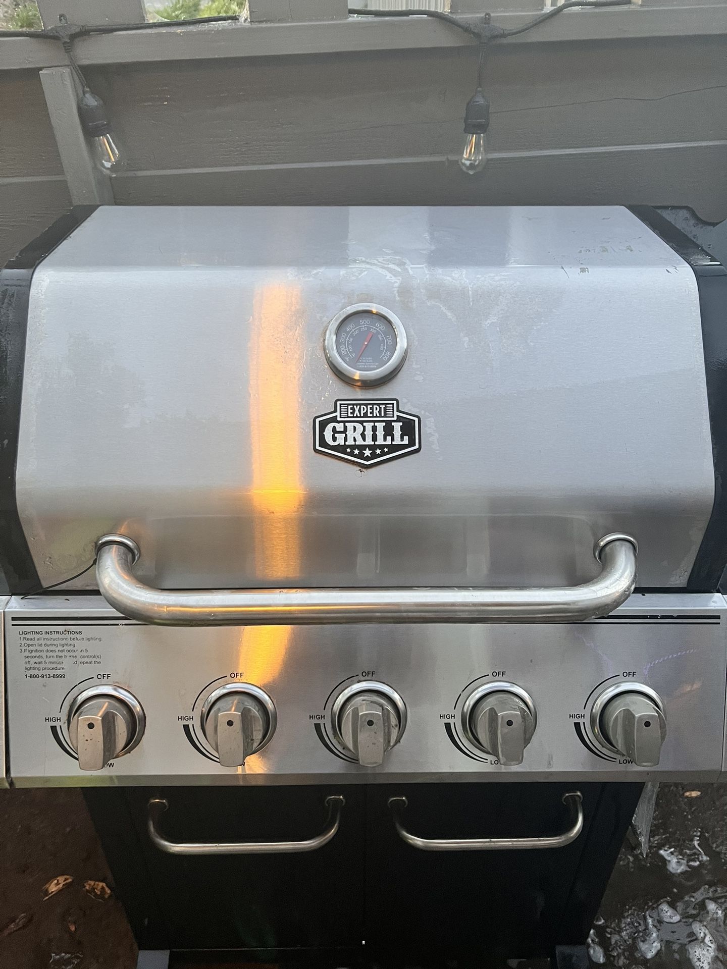 Expert Grill 5 Burner Grill With Side Burner for Sale in Upland, CA