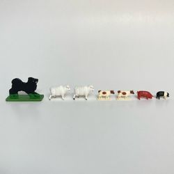 Vintage Miniature Dollhouse/Train Scale Animals