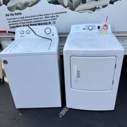 Washer & Gas Dryer
