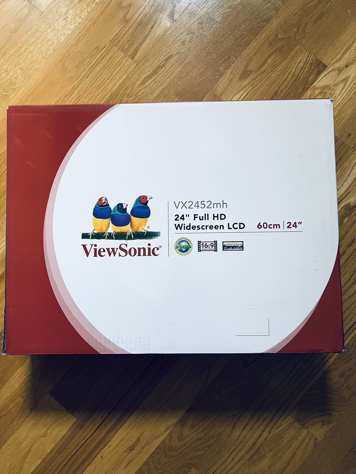 New ViewSonic 24” Full HD Widescreen LCD Monitor