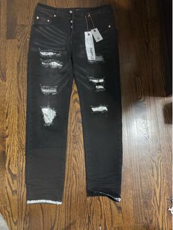 Purple jeans