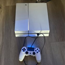 White PS4