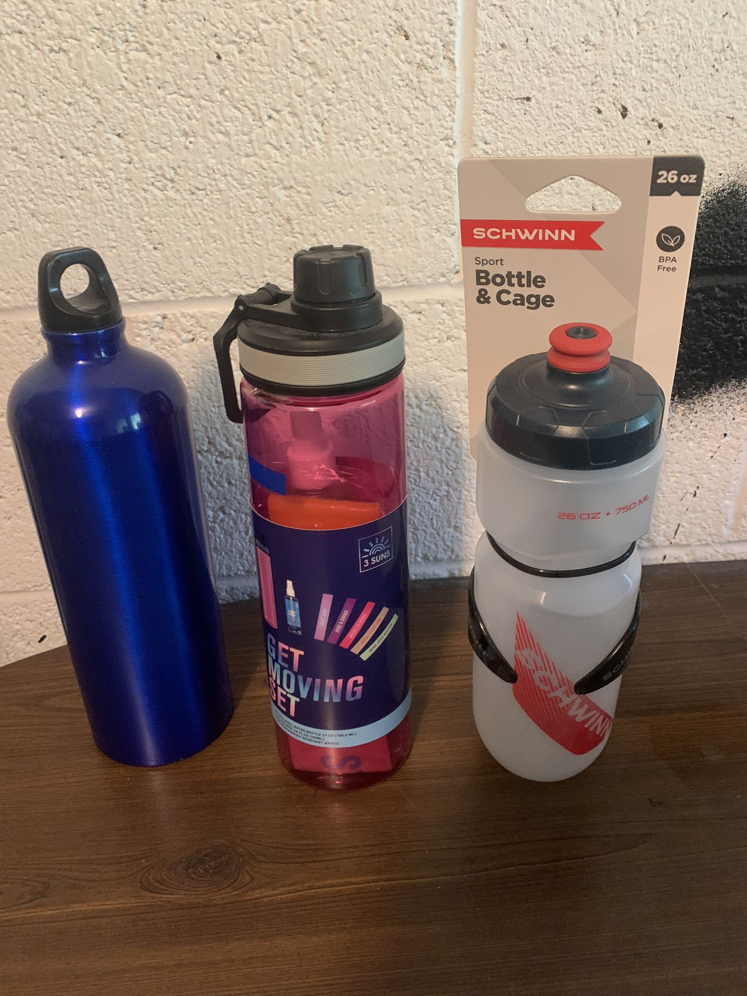 Water Bottles New All For $5