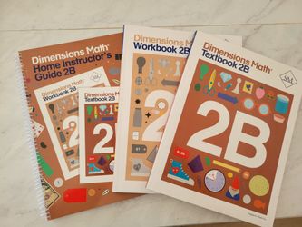 Dimensions Math 2B set NEW