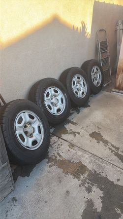 BFGoodrich rims and tires 95%