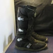 Used Fox Racing Tracker Motorcross Boots Adult Size 8 - Wear & Needs New Buckle