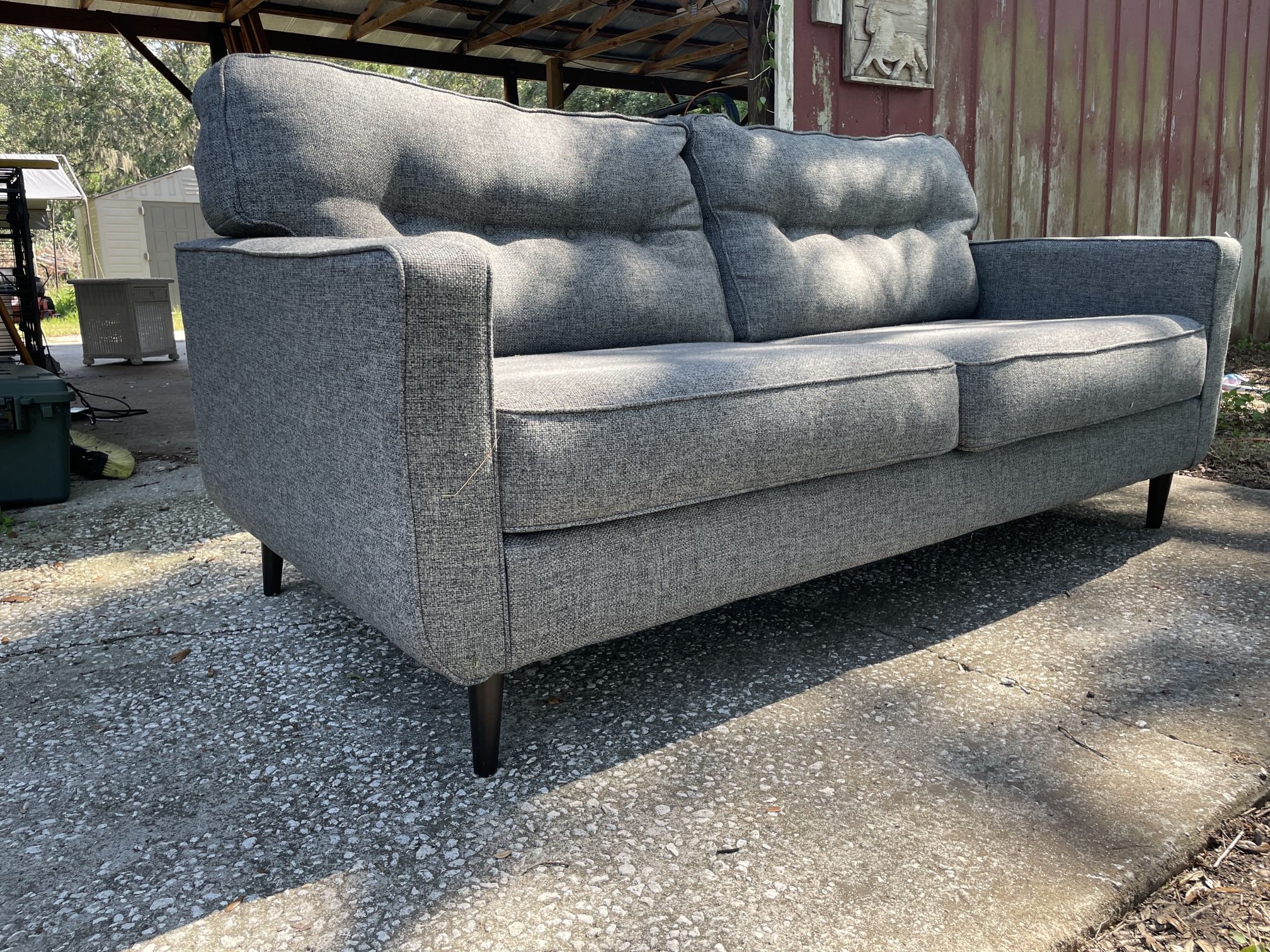 Couch - Charcoal Grey