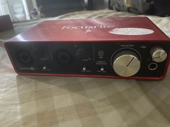 Focusrite Scarlett USB audio interface