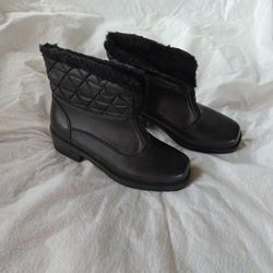 Athletech Black Zip Booties 