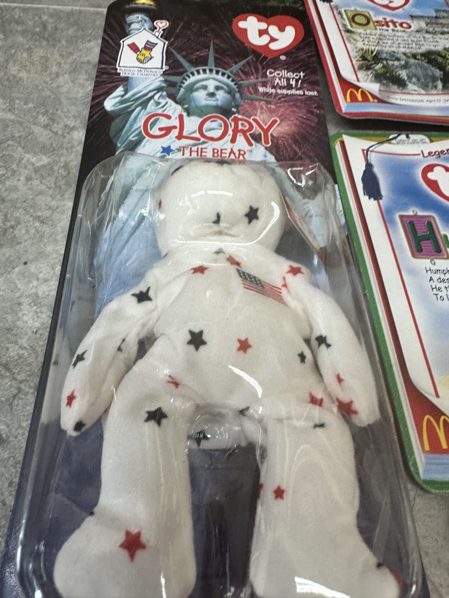 Un Opened Collectible Beanie Baby’s
