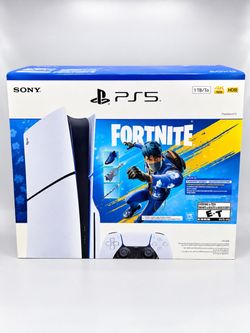 Brand New Sealed PS5 Slim Disc Fortnite Edition 1TB - Firm