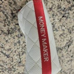 Mint Ghost Golf Saya Blade Putter Headcover MONEY MAKER