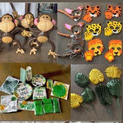 Jungle theme/ ‘Two Wild’ Birthday Party Decorations