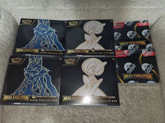 Pokemon Mega Evolution booster box , Pokemon Center etbs