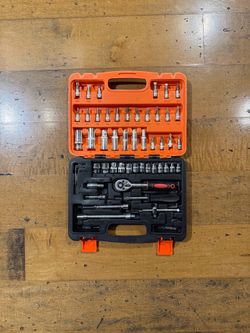 New 52 Piece Socket and Torx Set