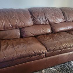 Arizona Leather Couch