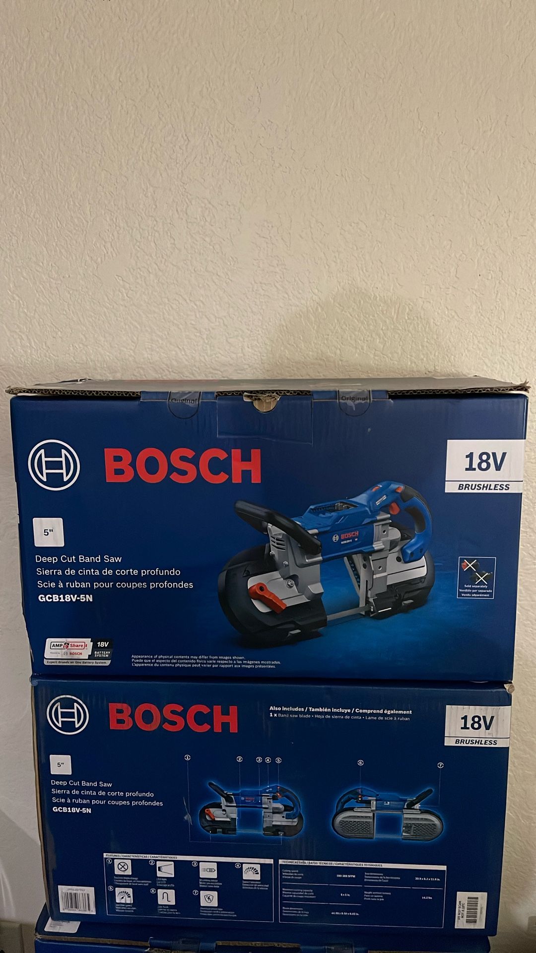 Bosch 4.8-in Portable Band Saw ( Battery Not Included )