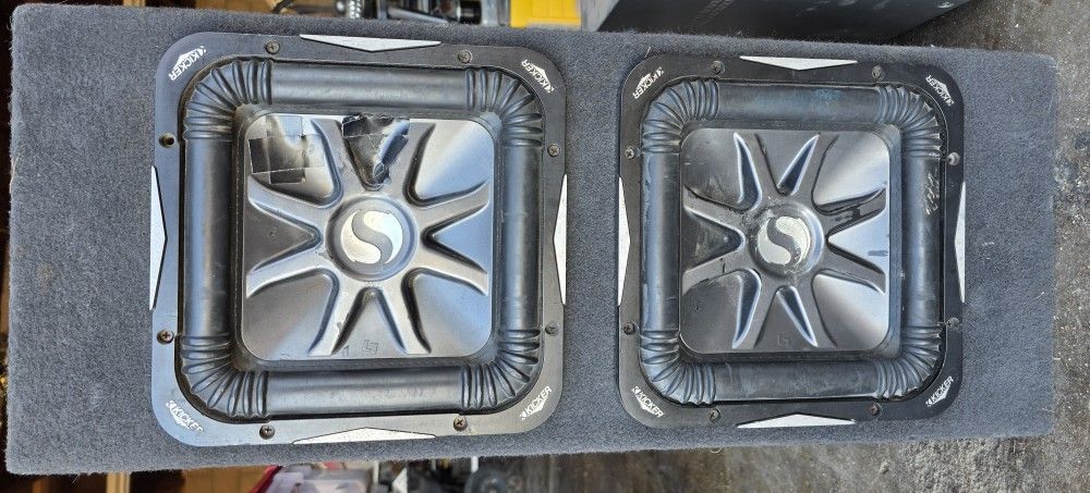 2 Kicker L7 10s With Box