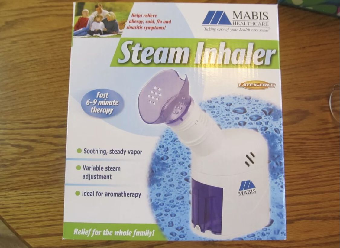 MABIS Steam Inhaler Model 40-741-000, New in Box