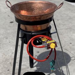 Cazo Mexicano Con Vase I Quemador Nuevo En Especial