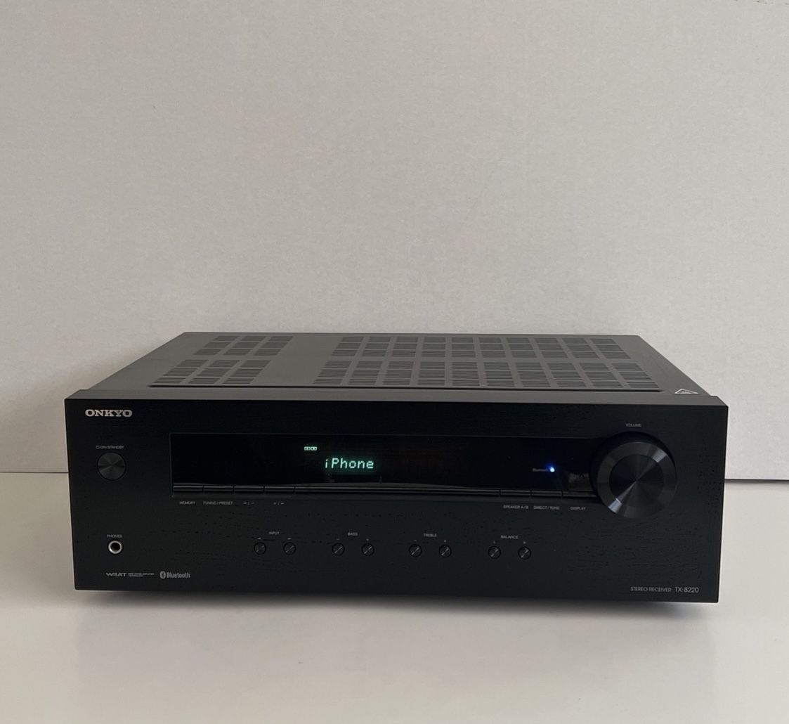 Onkyo TX-8220 2-Channel Home Audio/Video Bluetooth Stereo Receiver