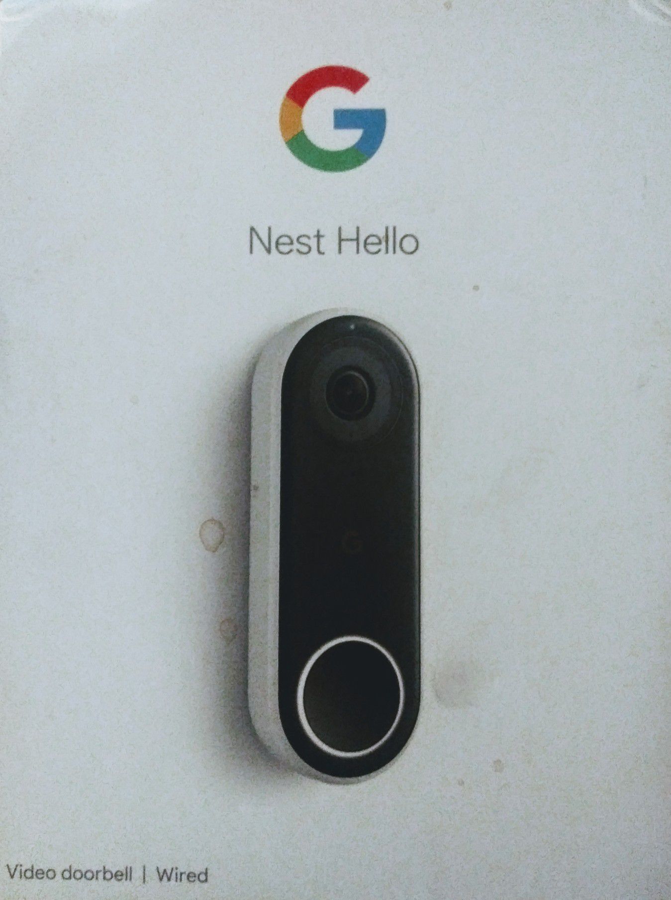 Google Nest Hello Video doorbell / Wired
