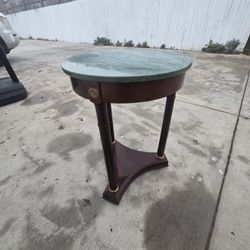 Bombay Company Round Marble Table