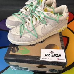 Nike Off White Dunk Size 10 Lightly Used