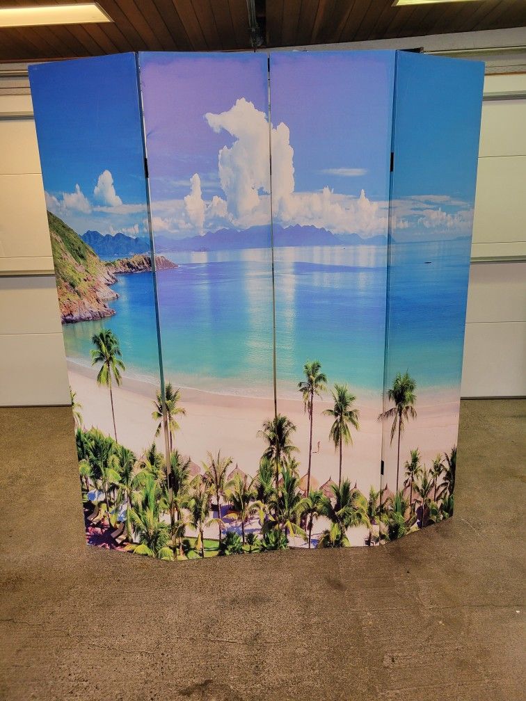 4 Panel Room Divider