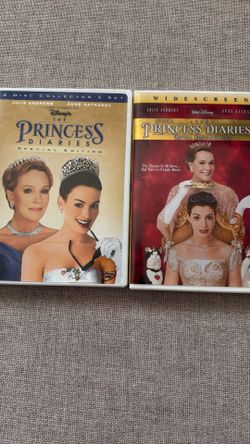 The Princess Diaries & Princess Diaries 2 Royal Engagement DVD Movies